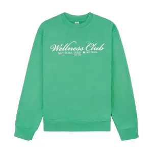 1800 Health Crewneck Verde/White