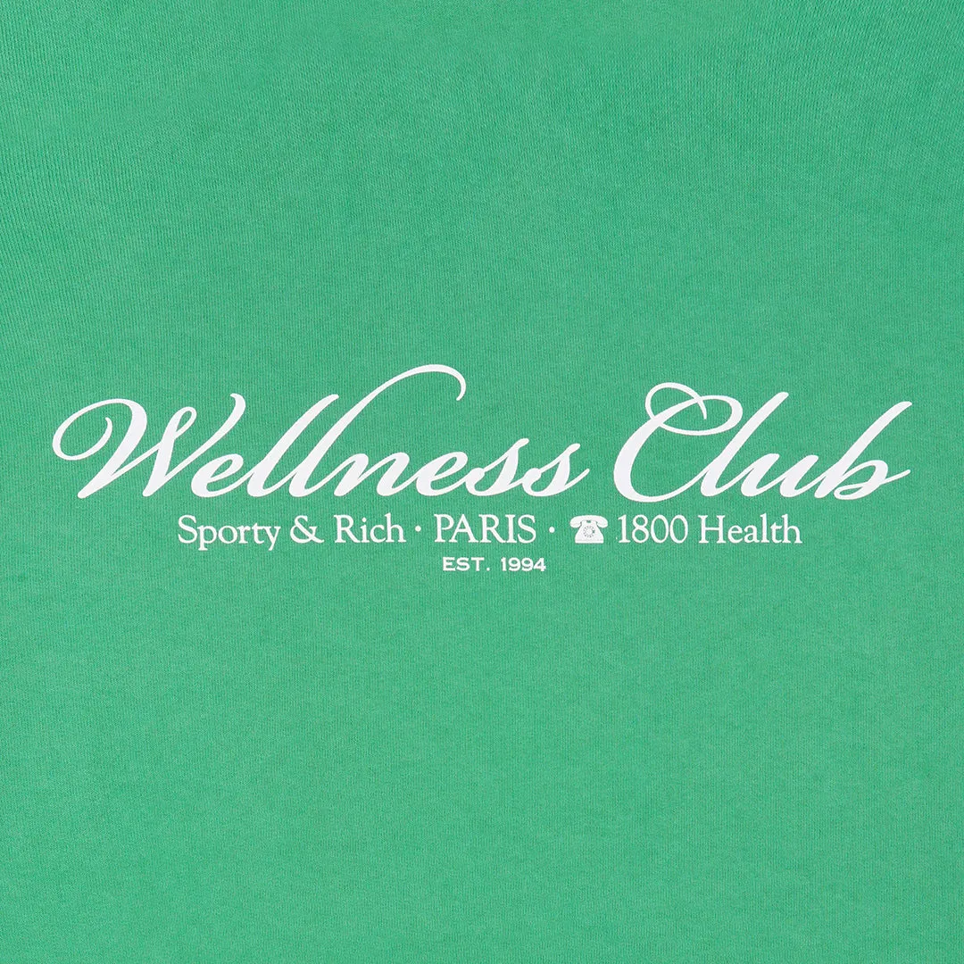 1800 Health Crewneck Verde/White