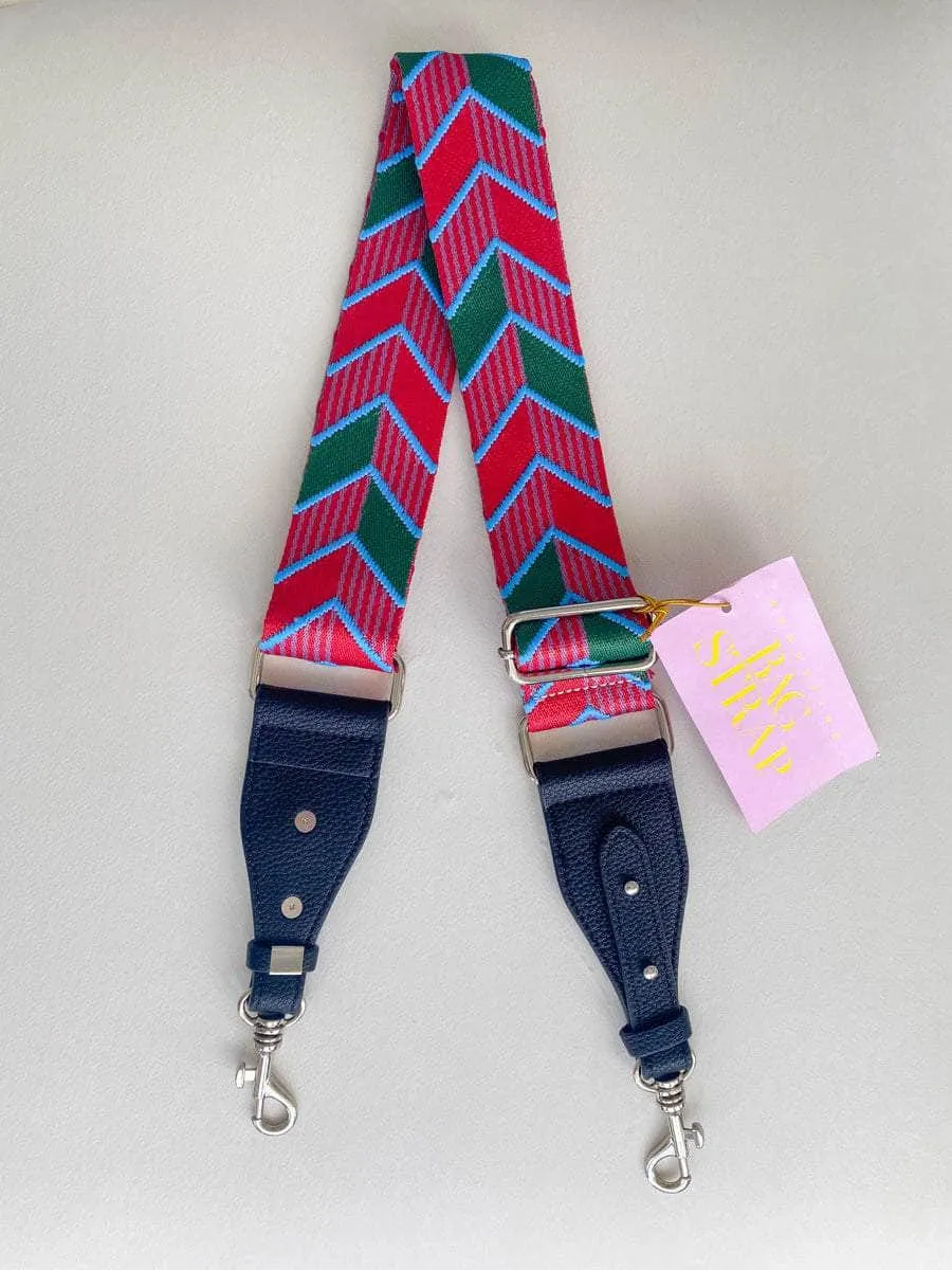 Nickolai Handbag Strap Silver