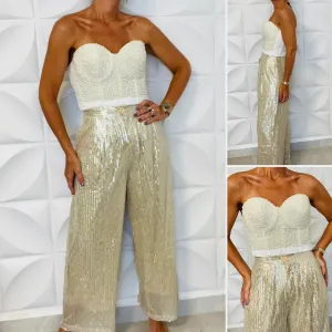 Pearl bustier